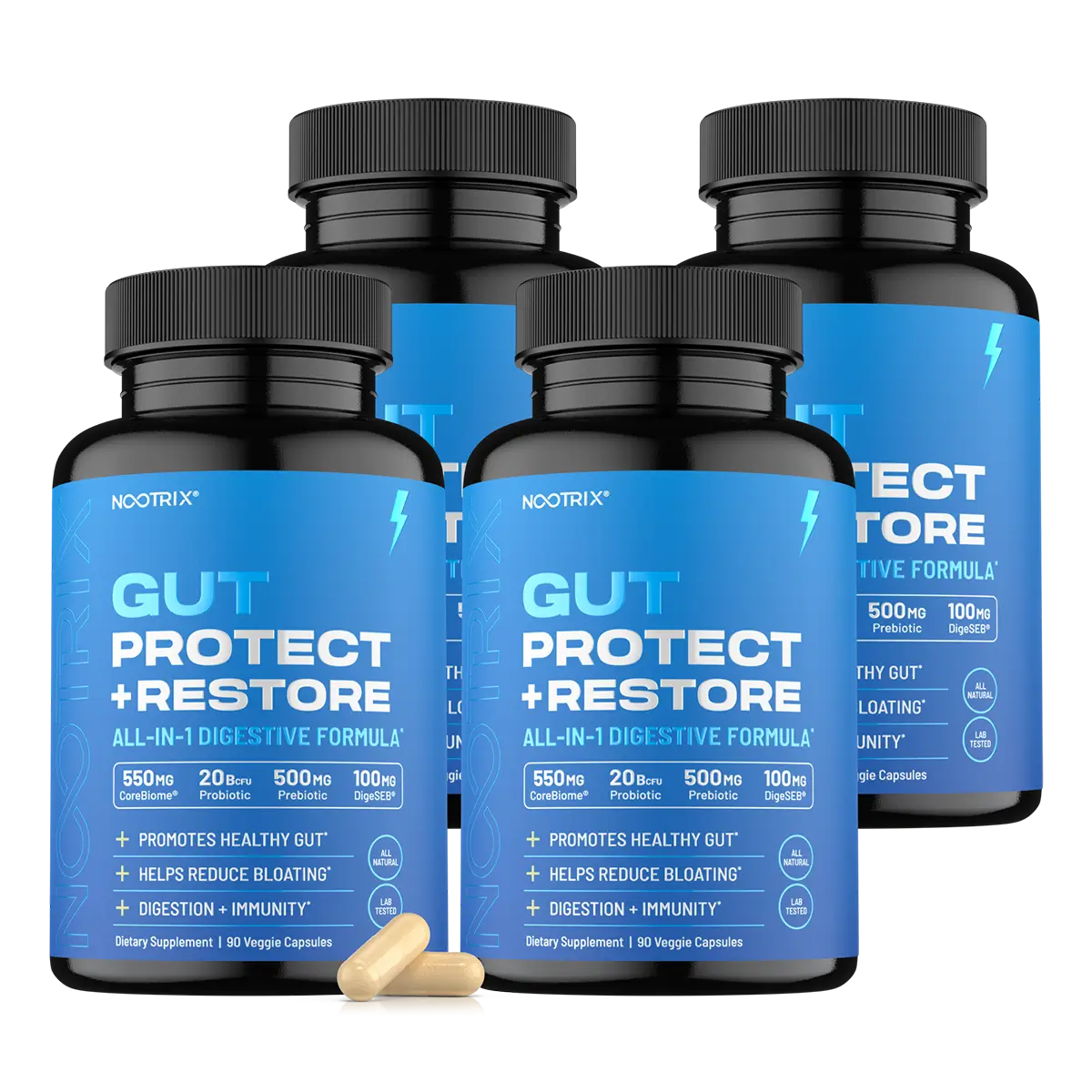 Nootrix Gut Protect + Restore 120-Day Supply