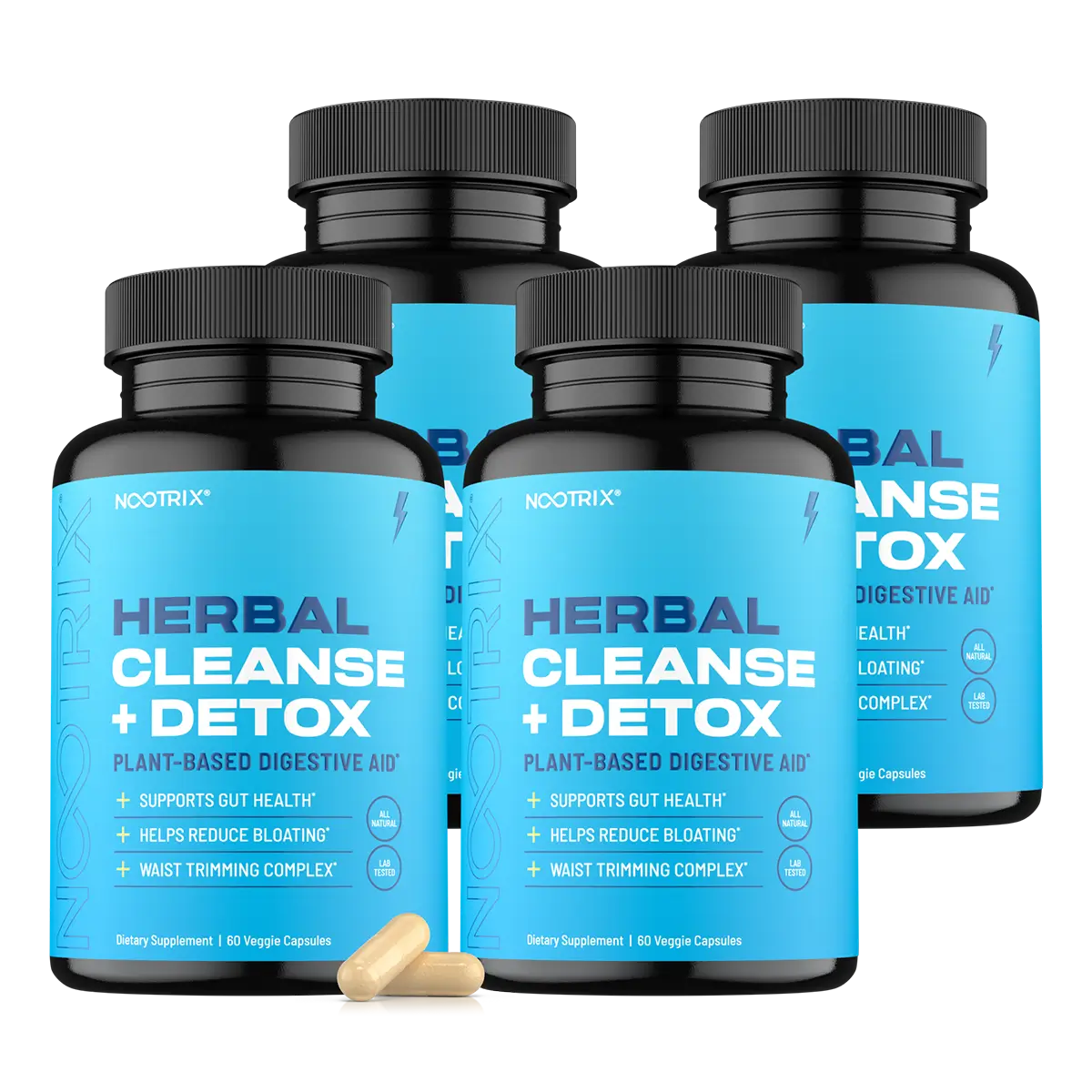 Nootrix Herbal Cleanse + Detox 120-Day Supply