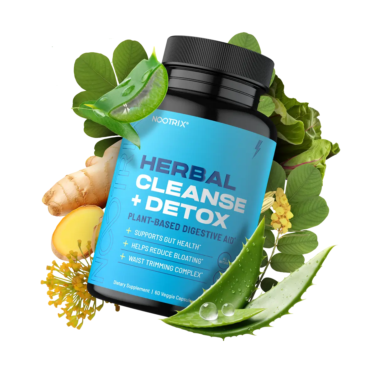Nootrix Herbal Cleanse + Detox Botanicals