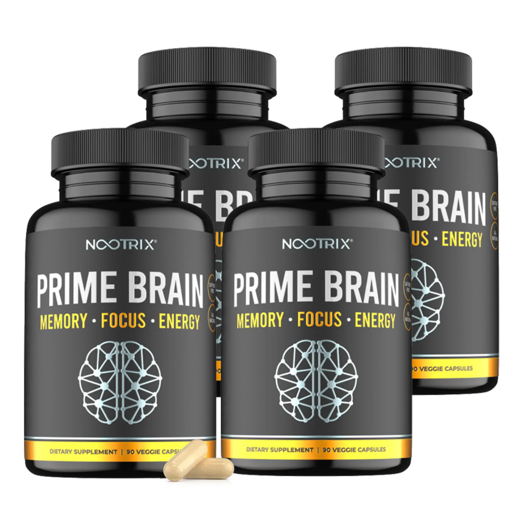 Nootrix Prime Brain 180-Day Supply New