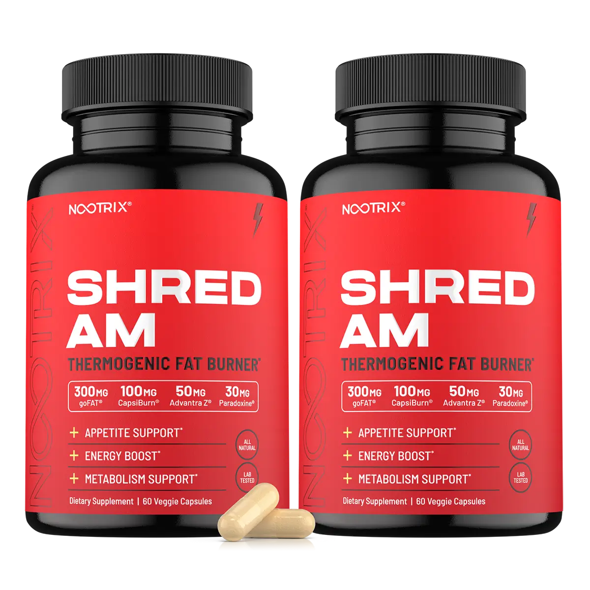 Nootrix Shred AM 60-Day Supply