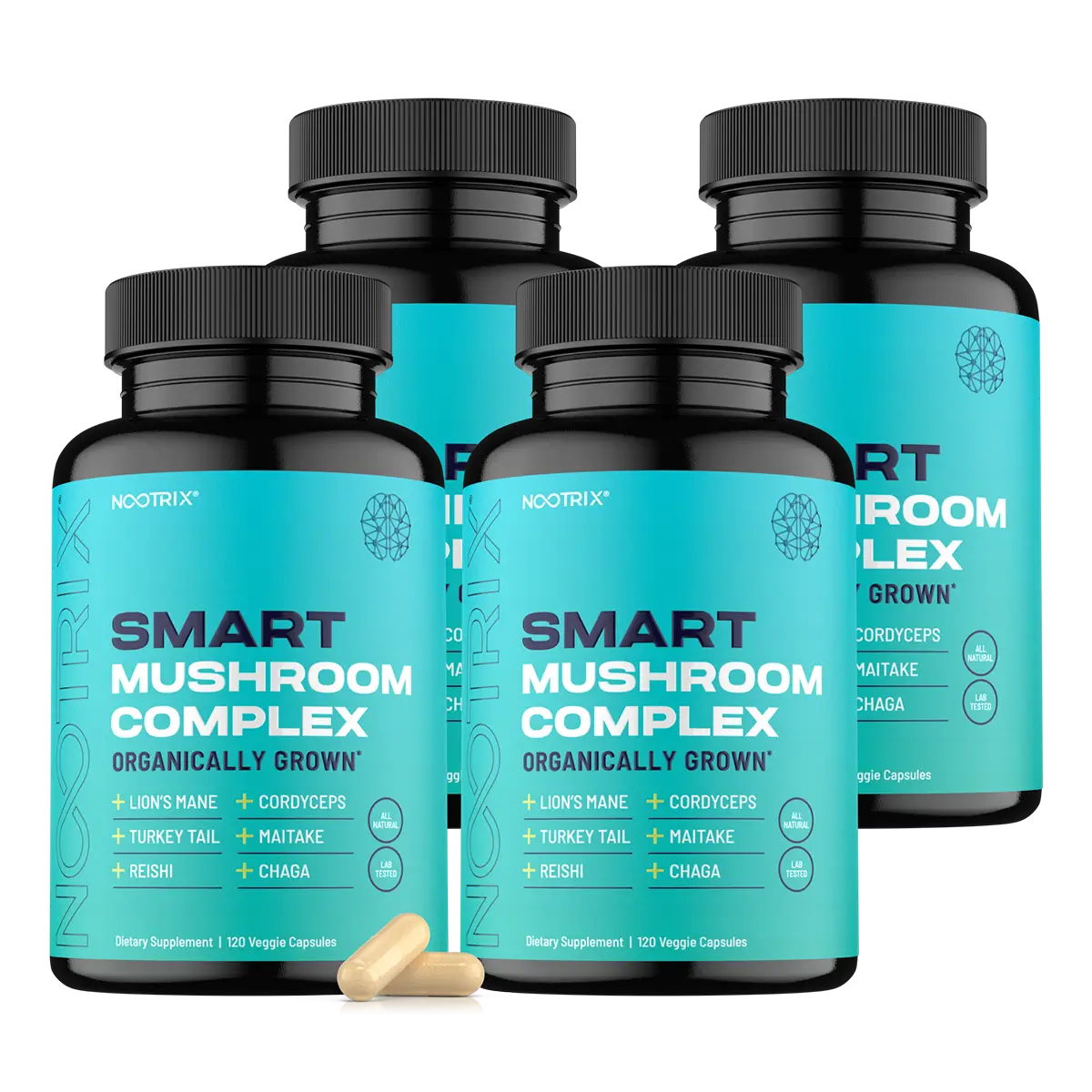 Nootrix Smart Mushroom Complex 240-Day Supply